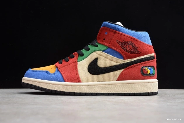 1 Mid Air CU2805-100 SE Fearless Great the Blue Jordan 0716